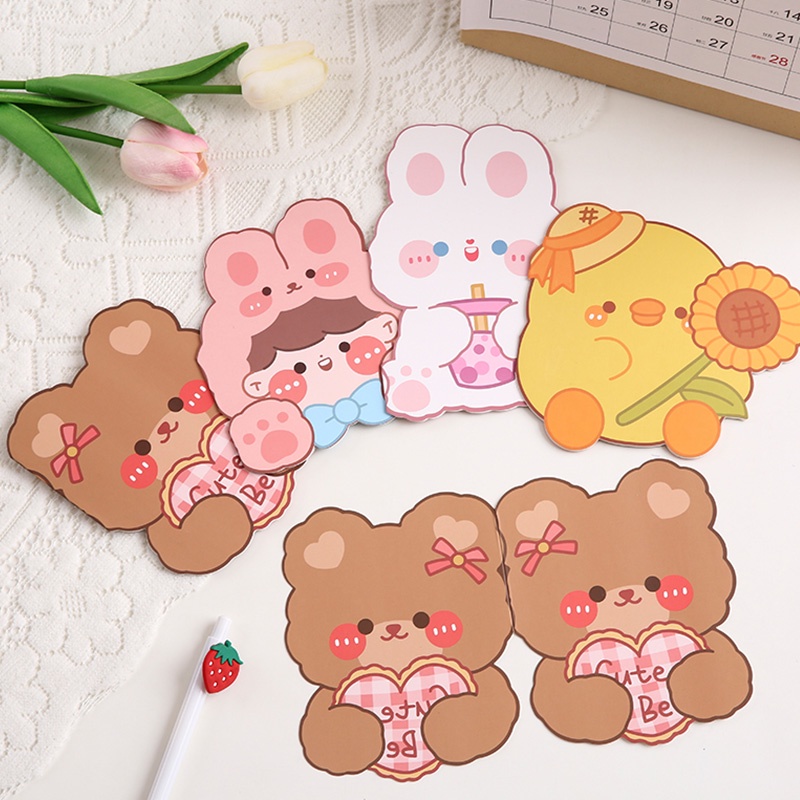 Thẻ trống gấp gọn họa tiết hoạt hình đáng yêu cho bé