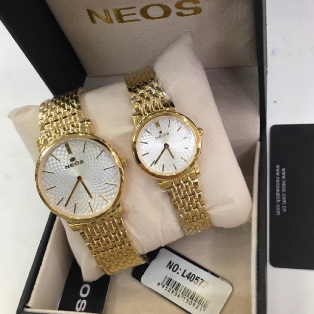 Đồng hồ nam, nữ.NEOS M40577 hàng chính hãng. Full box tặng pin dự phòng