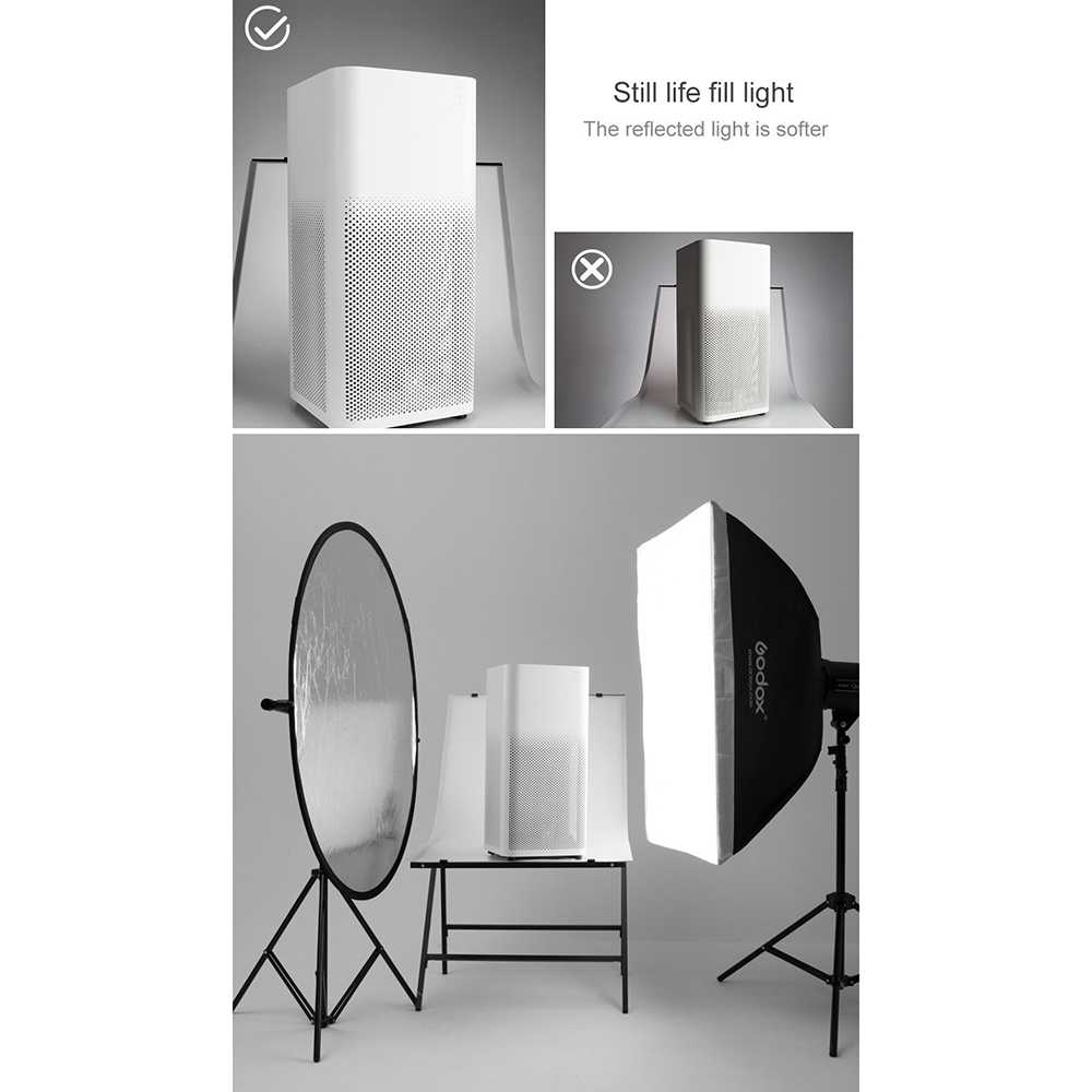 Godox Tấm Hắt Sáng 5 Trong 1 110cm - Rft-05 Cho Studio