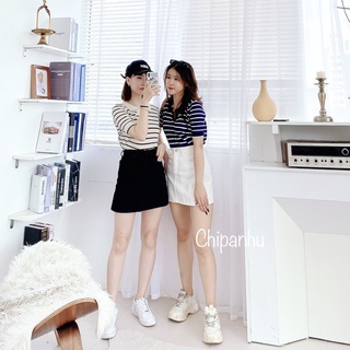 ÁO LEN MỎNG MONGTAGHI KẺ CỔ BẺ KOREAN AL930
