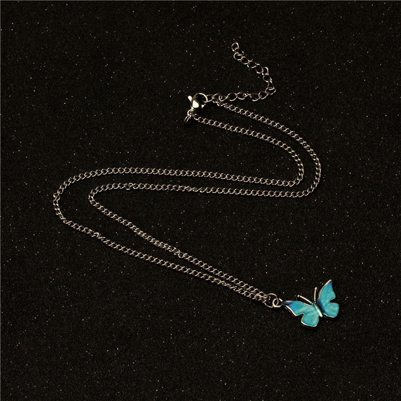 Dây chuyền nữ mặt hình bướm phong cách hip hop 22449