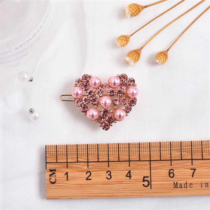 Kẹp Tóc Nhỏ Đính Ngọc Trai Giả Phong Cách Hàn Quốc Cho Nữ