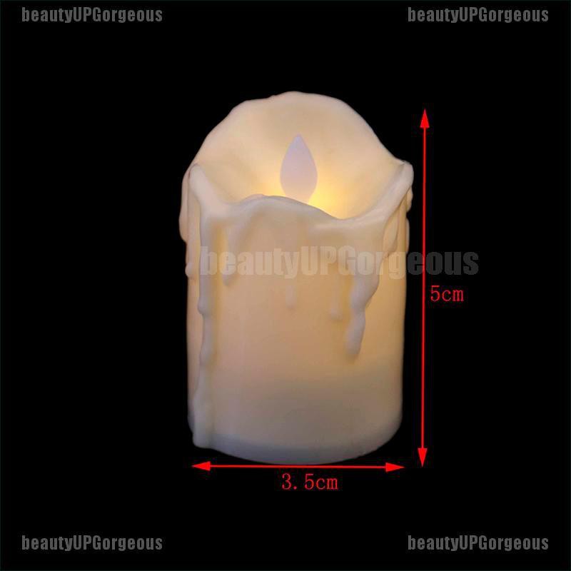 1 đèn Led hình nến không có lửa trang trí tiệc cưới/Giáng Sinh