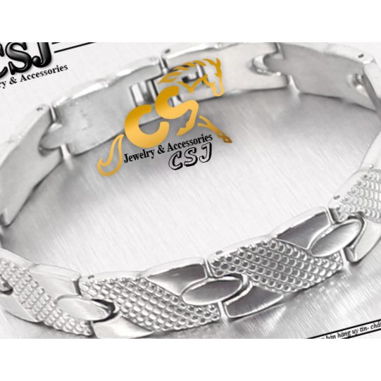 LẮC TAY NAM INOX VẨY RỒNG PHONG CÁCH HÀN QUỐC đẹp mà chất