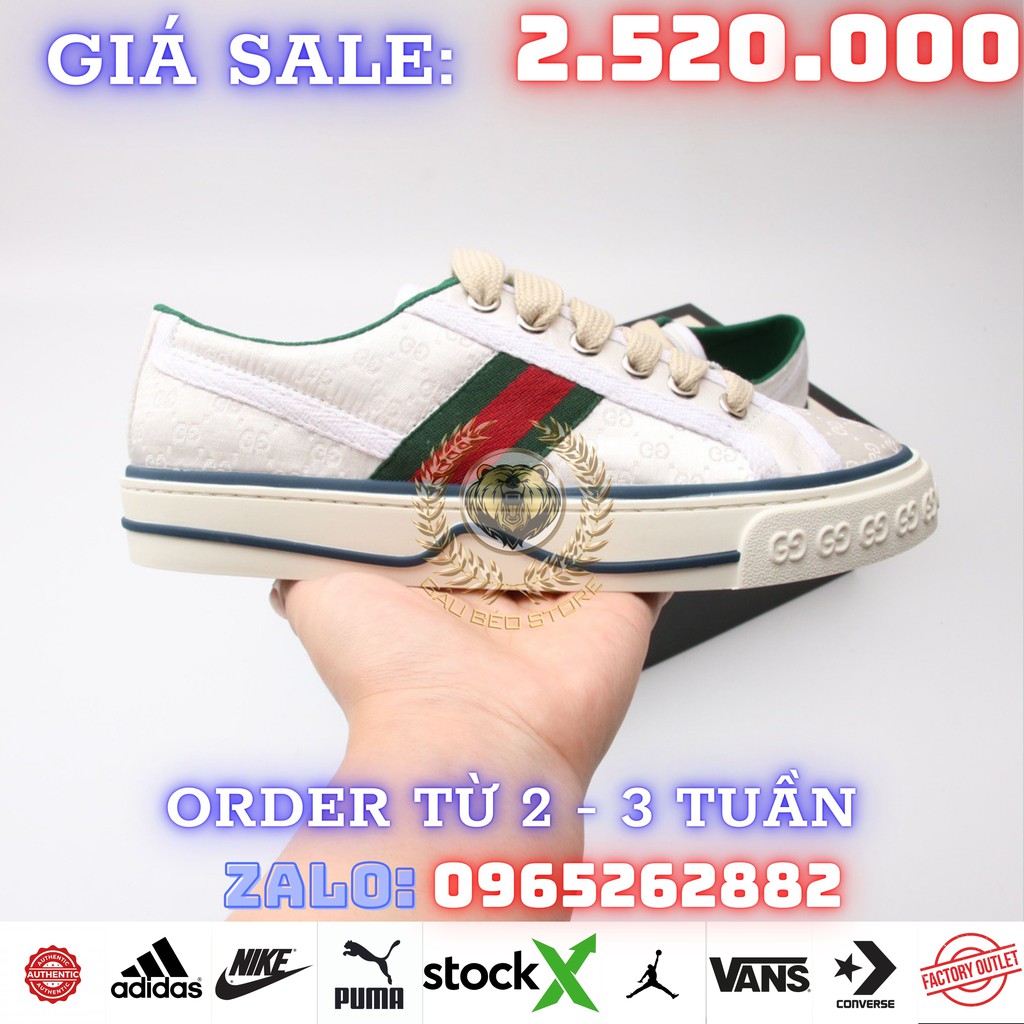 ORDER + FREESHIP Giày Outlet Store Sneaker _GUCCI Ace Embroidered Low-Top MSP:   ➡️ gaubeostore.shop