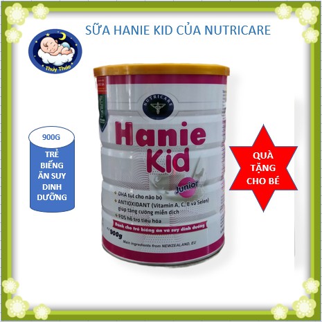 Sữa bột Hanie Kid của Nutricare dành cho trẻ từ 1-10 tuổi (TẶNG QUÀ CHO BÉ)
