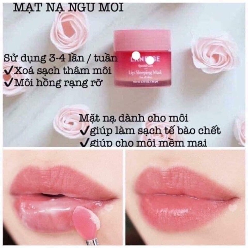 [Hàng Auth] Mặt Nạ Ngủ Môi Laneige Lip Sleeping Mask Berry Son Dưỡng Giá Tốt