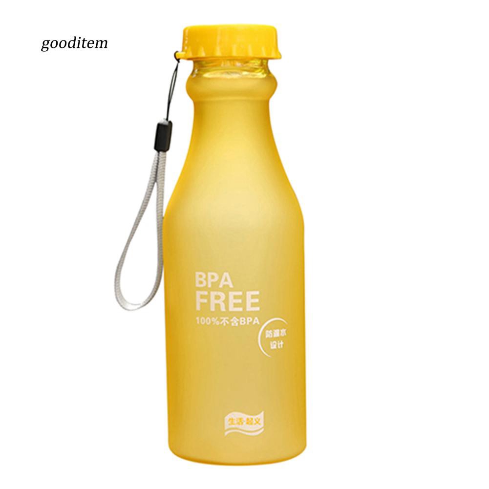 GDTM_550ML Leakproof Sport Water Bottle Portable Outdoor Travel Healthy Drinking Cup