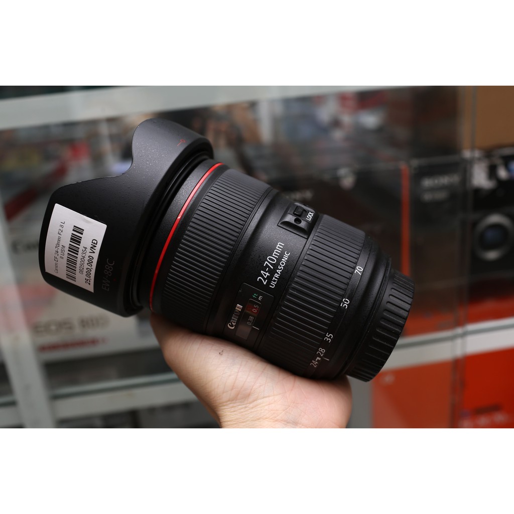 ỐNG KÍNH CANON EF 24-70mm F2.8 L II USM - ỐNG KÍNH ĐA DỤNG CAO CẤP ĐƯỢC ƯA CHUỘNG NHẤT CỦA CANON