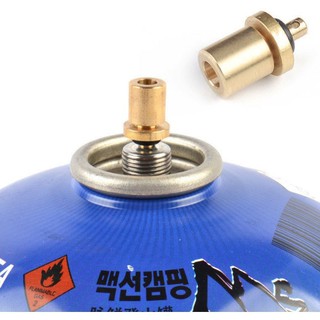 Adapter đồng nạp gas cho bình gas du lịch