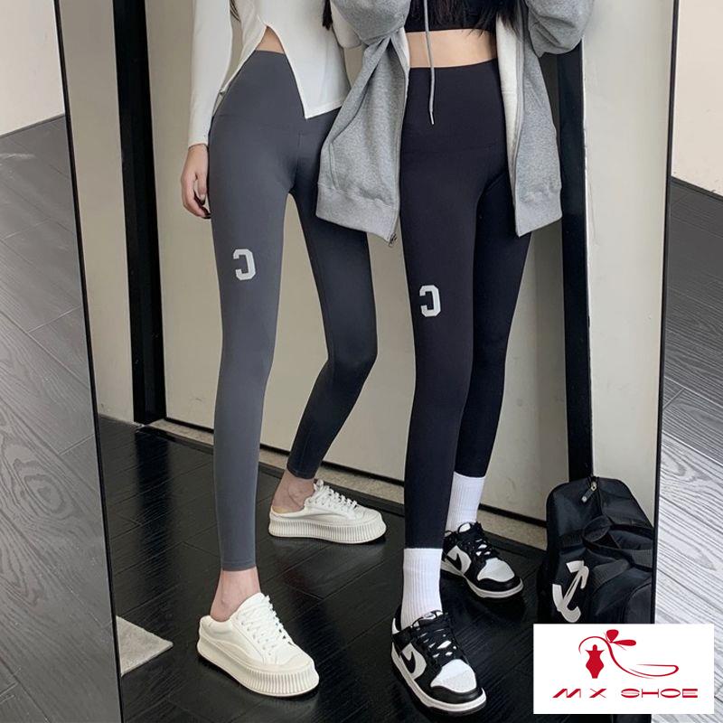 Quần Legging Lưng Cao Dáng Ôm Thời Trang Xuân Thu Cho Nữ Tập Yoga Búp Bê Barbie