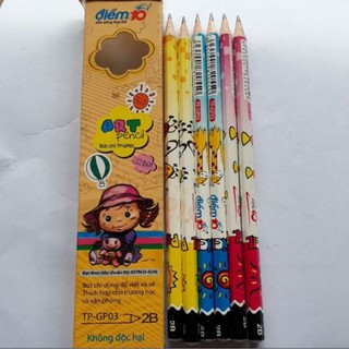 [ Chính hãng ] Bút chì gỗ Thiên Long GP-03 ( 10 cây / hộp ) hàng có kiểm tra chất lượng và an toàn