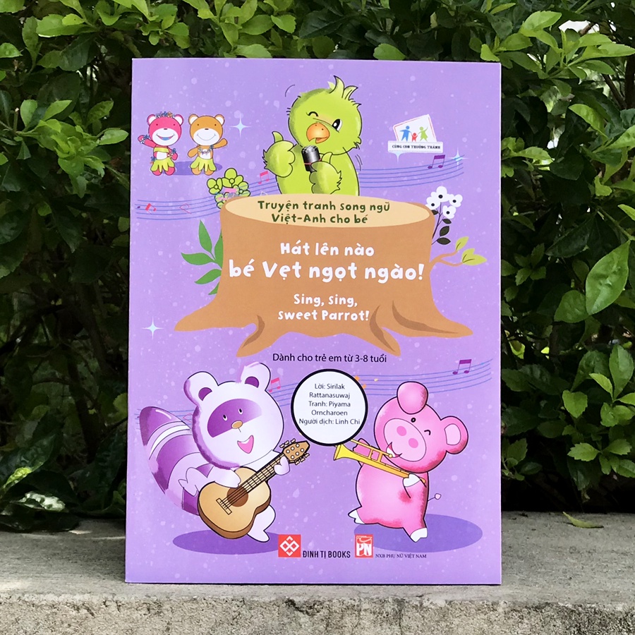 Sách - Truyện tranh song ngữ Việt - Anh cho bé (Dành cho trẻ em từ 3-8 tuổi) - Lẻ tùy chọn