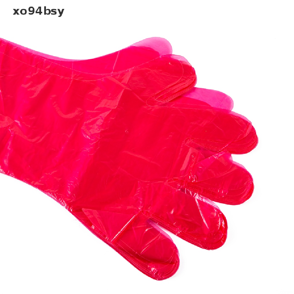 Set 50 Găng Tay Dài Cách Ly Sử Dụng Một Lần xo94bsy