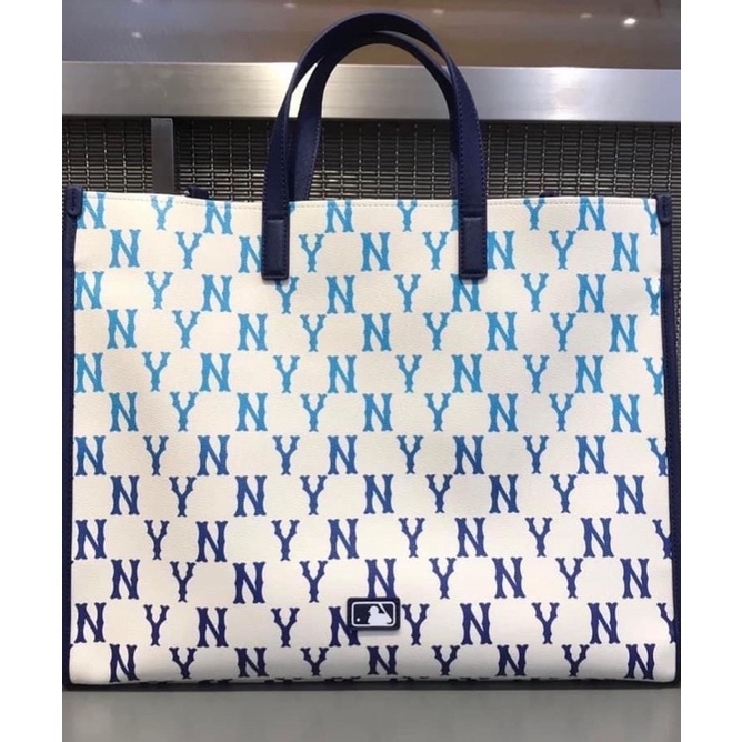 Túi mlb tote chất da