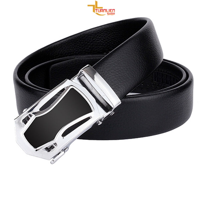 Thắt Lưng Nam Thời Trang Cao Cấp Khóa Tự Động Dây Nịt Nam Da Bò Chính Hãng D&amp;D Dây Da