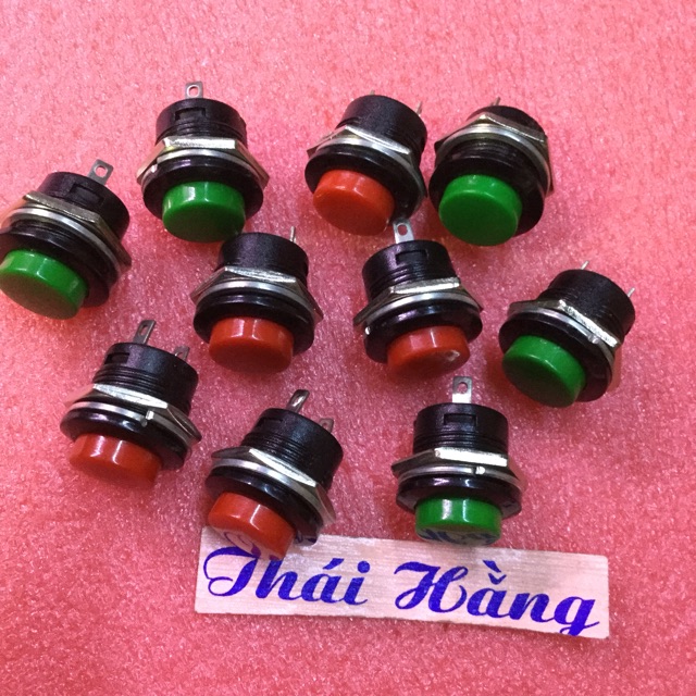 Công tắc nhấn nhả R13-507 (10 chiếc)