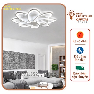 Đèn Ốp Trần Phòng Khách Phòng Ngủ Đèn Led Trang Trí Hoa 8 Cánh Bảo Hành 1 Năm 3 Chế Độ Sáng 2014-8