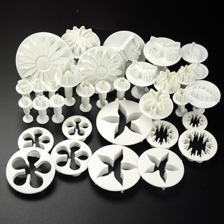 Clay tools 10 models 33-piece spring embossing printing mold baking fondant cake biscuit mold set