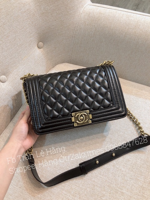 Túi Chần ô Chữ NNN size 20cm & 25cm tag Đen & Tag Đồg | BigBuy360 - bigbuy360.vn