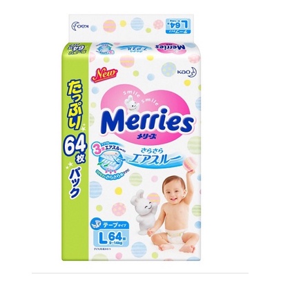 TÃ DÁN MERRIES JUMBO NỘI ĐỊA NHẬT SIZE L64