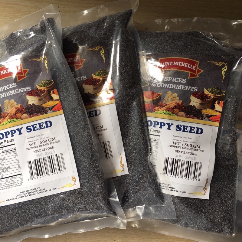 Hạt Poppy Seed 500g