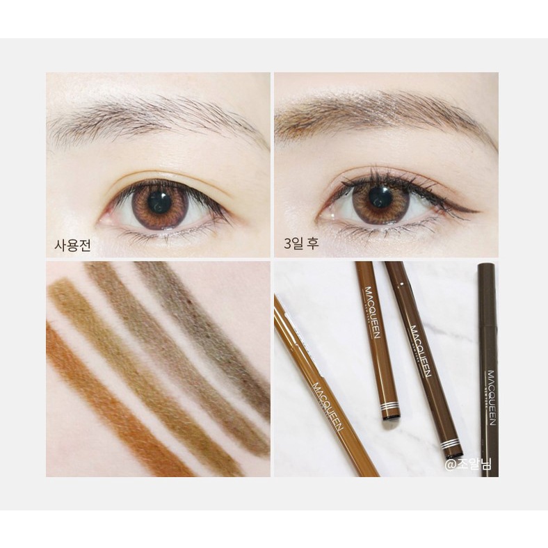 Bút kẻ chân mày phẩy sợi McQueen New York My Gyeol-fit Eyebrow Tint 0.8g