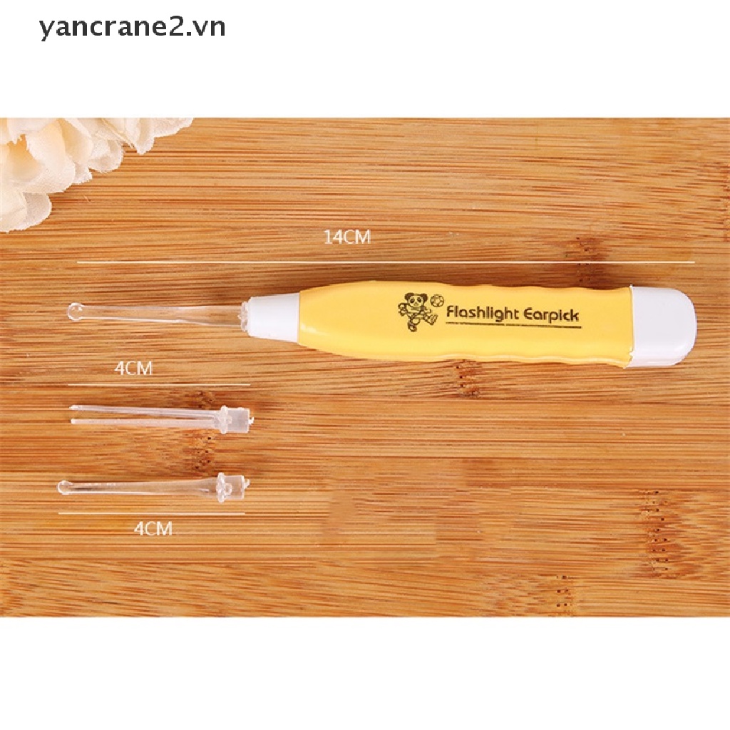 (Hàng Mới) Nhíp Ngoáy Tai Có Đèn led