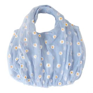 |🍒Order - Video Thật Chérie Quay| Túi vải hoa voan họa tiết hoa cúc style ulzzang Hàn - Hot trend 2020 - 4 màu