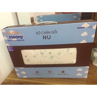 Bộ chăn gối Nous quà tặng Moony