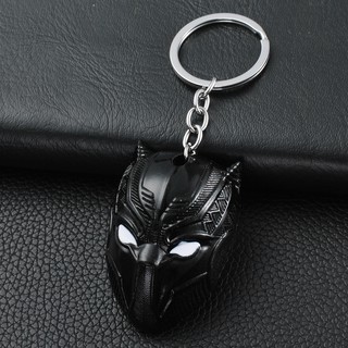 Móc chìa khoá hình Mặt Nạ Black Panther