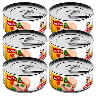 Combo 6 hộp thịt hộp heo 2 lát master t. - sinh nhật thế kỷ lần 10.
