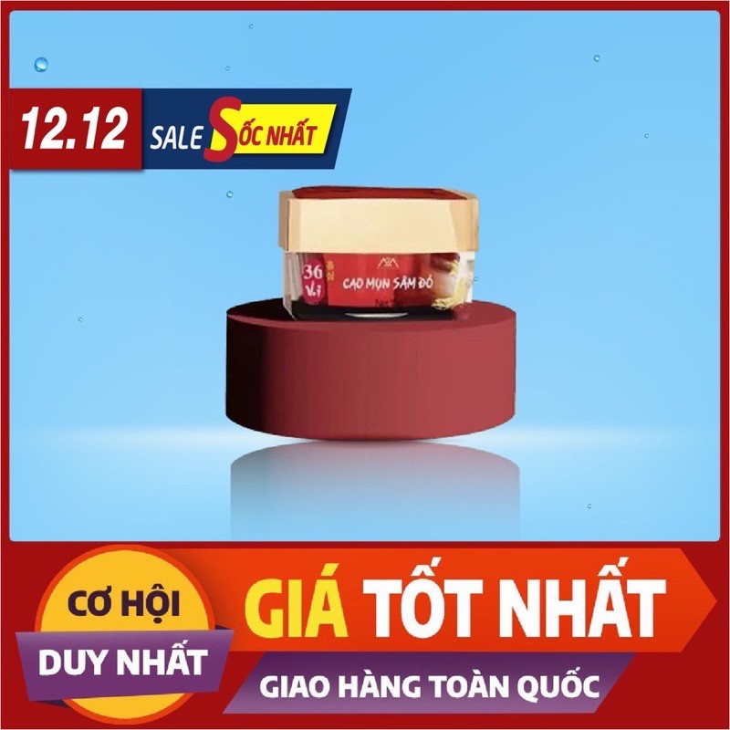 Cao Mụn Sâm Đỏ - Chính Hãng 100%
