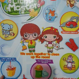 Vỉ đồ chơi chăm sóc nhà cửa cho bé