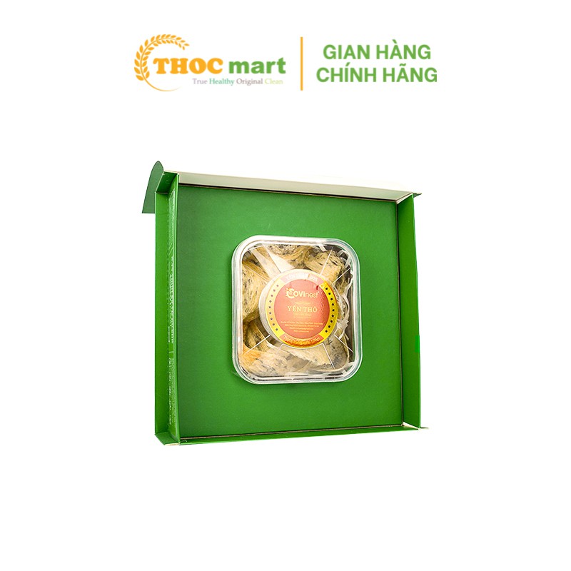 Yến Sào thô Covinest có lông đặc sản vùng biển Phan Thiết (100g)