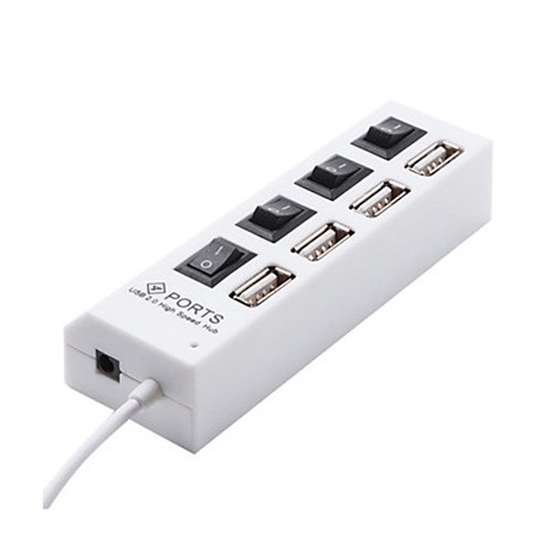 Hub chia USB 4 cổng có công tắc