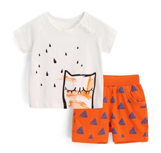Bộ hè bé trai cotton đẹp