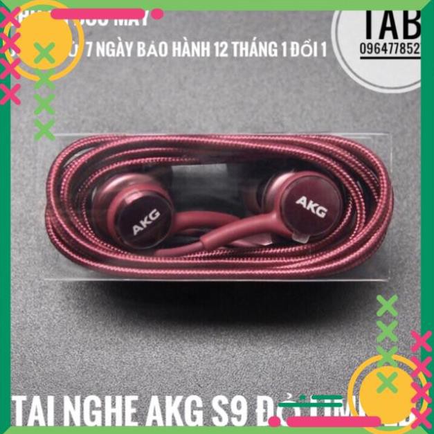 Tai Nghe AKG S9 Màu Đỏ - Bóc Máy