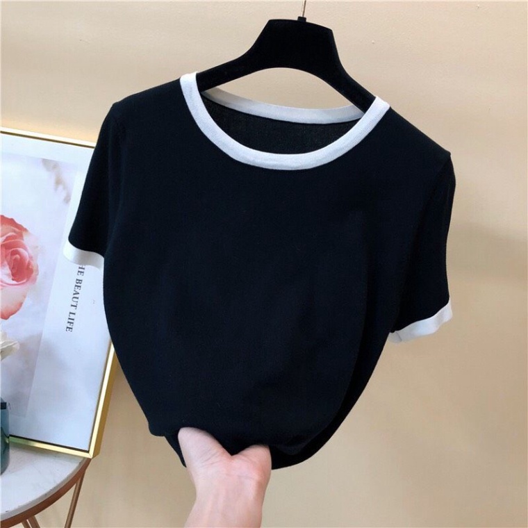 ÁO TAY NGẮN CỔ PHỐI MÀU CT-CPM