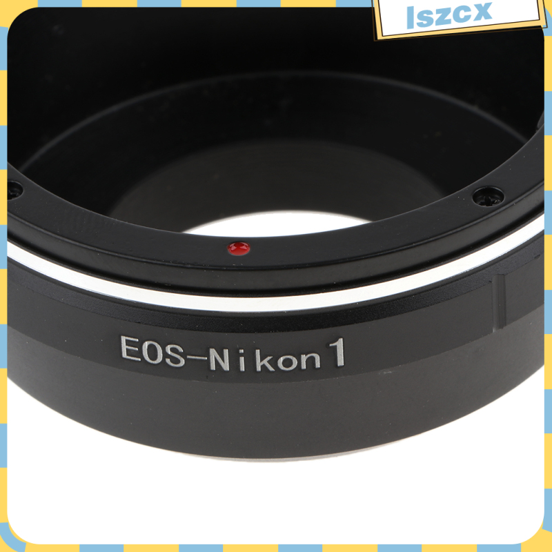 Ngàm Chuyển Đổi Ống Kính Canon Eos Ef Ef S Sang Nikon 1 Camera J1 V1 - Đen