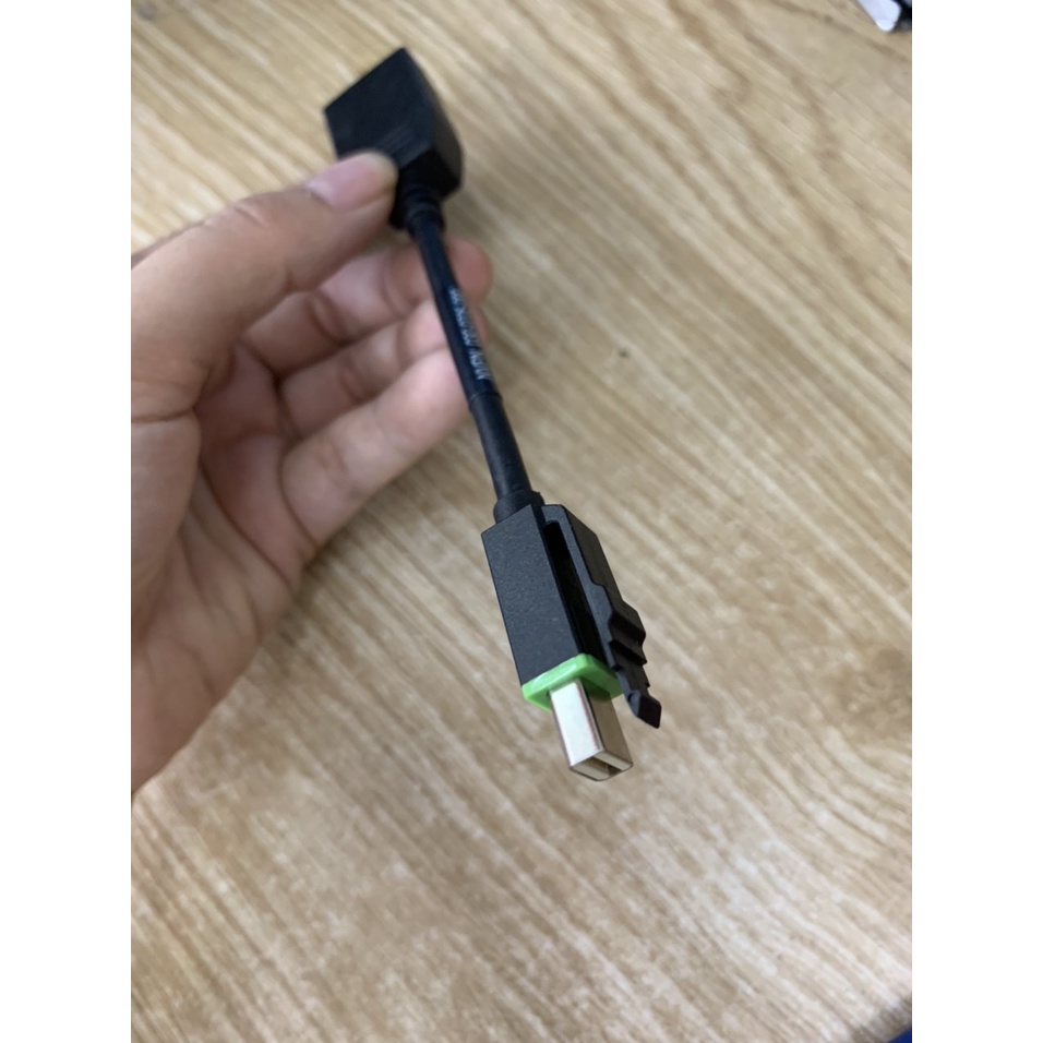 Cáp Chuyển Mini Displayport ( Thunderbolt ) Sang Displayport ( âm ) - Zin bóc màn hình