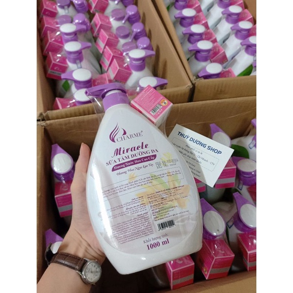 Sữa tắm chamer hương nước hoa cao cấp 1000ml+ tặng nước hoa mini | BigBuy360 - bigbuy360.vn