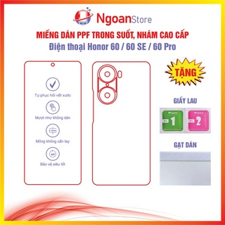 Miếng dán PPF cho Điện thoại Honor 60 / 60 SE / 60 Pro - Ngoan Store