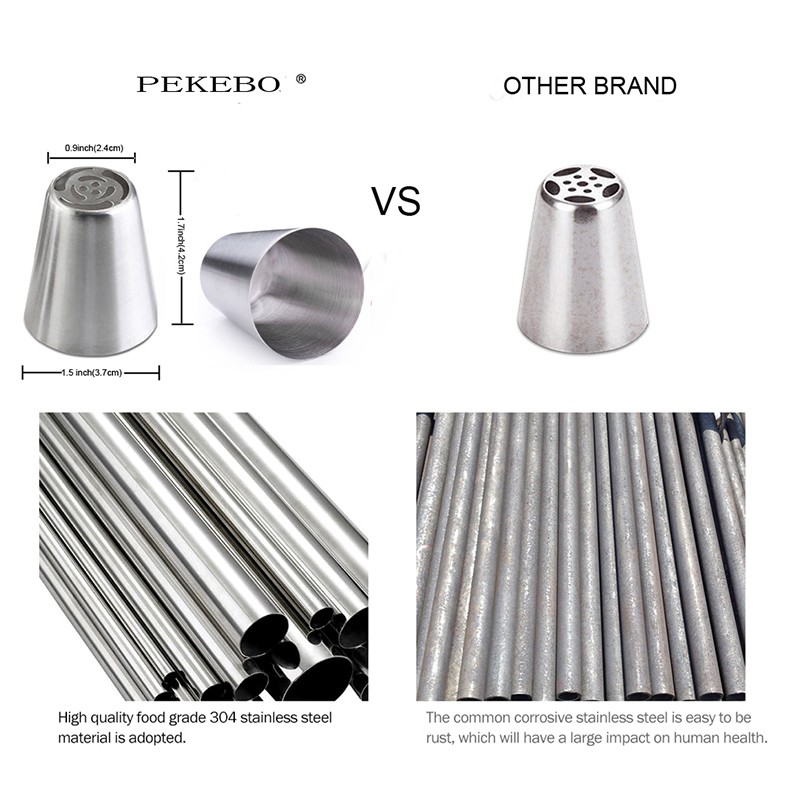 Bộ 9 Mẫu Đui Nga 3D Đúc Kèm Chốt 3 Đầu Và Túi Silicon