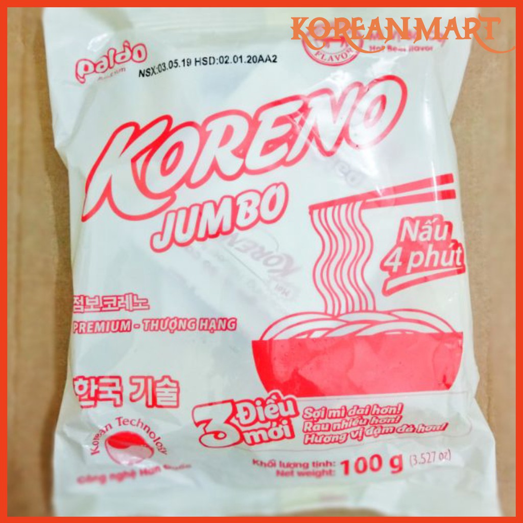 [KoreanMart] 1 GÓI MỲ KORENO 100GR | BigBuy360 - bigbuy360.vn