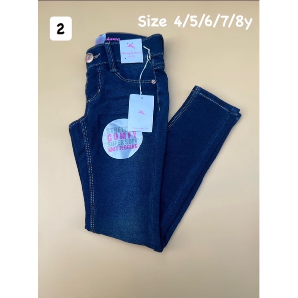 Quần bò legging Tommy Bahama siêu mềm cho bé gái 4-8y.