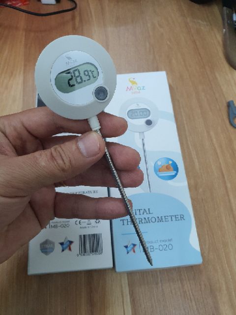 Nhiệt kế điện tử đo sữa Moaz bébé mb020