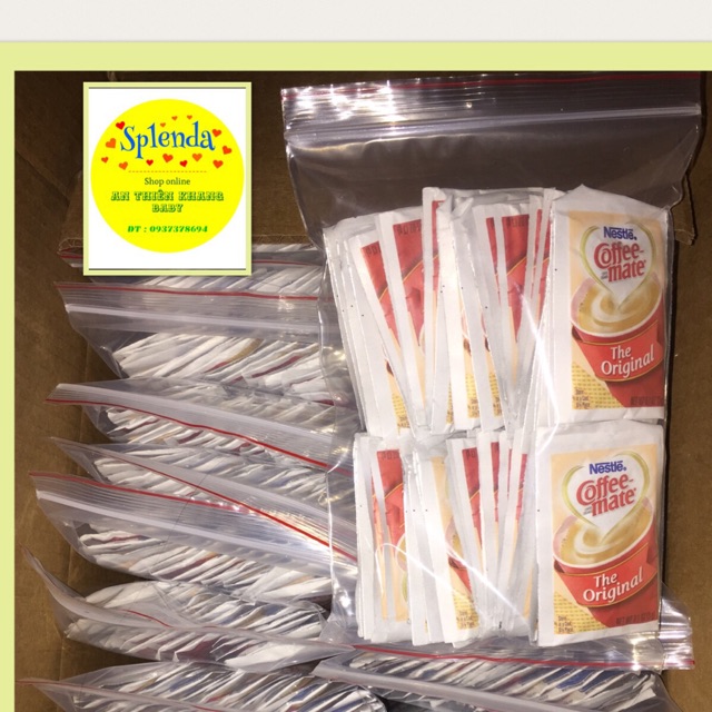 Set (30 gói - 50 gói) coffee mate original dành cho người ăn kiêng | BigBuy360 - bigbuy360.vn