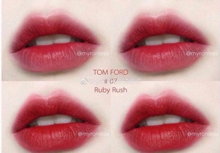 💄 SON TOMFORD 07 RUBY RUSH💄Màu son Huyền Thoại