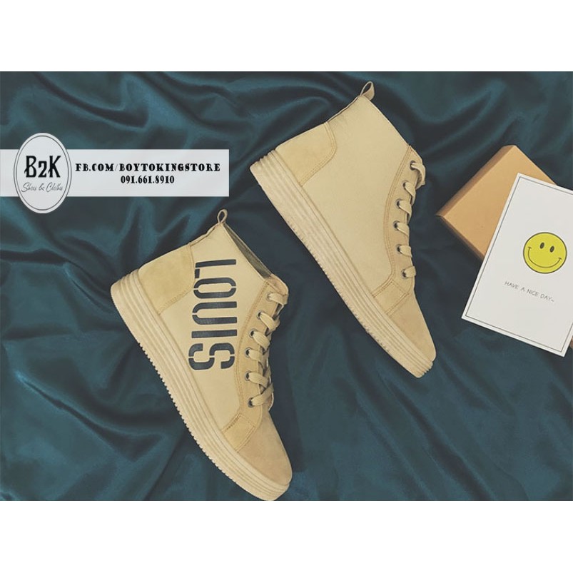 Giầy vải cao cổ giá rẻ chất lượng cao | BigBuy360 - bigbuy360.vn